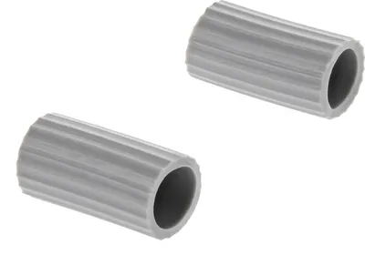 Image de Set: 2x levier de changement de pied en caoutchouc KR, gris - Simson Schwalbe KR51