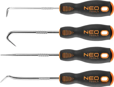 Zdjęcie produktu dla NEO TOOLS Haki 150 mm, zestaw 4 szt.