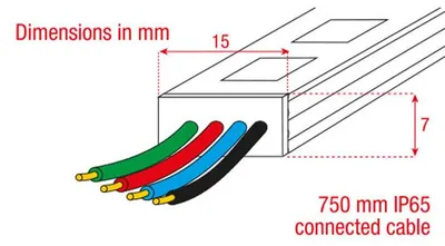 Immagine prodotto di Artecta Havana Rigido 5050 - 72 - LED RGB 5050 3-in-1