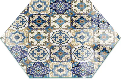 Produktbild von Glasbodenplatte für H 40 cm – Kaminofen – Kaminplatte Glas – Schutzglas – Funkenschutzplatte –Glasbodenplatte Feuerfeste – Hitzeschutzplatte – Bodenschutz aus Glas – Mosaikmuster mit Blumen