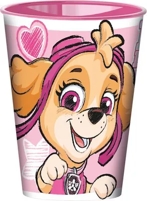 Image de Gobelet En Plastique Paw Patrol 260 Ml, Rose