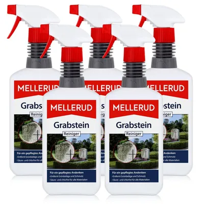 Produktbild von 5x Mellerud Grabstein Reiniger 500 ml