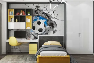 Produktbild von DECO WALLS Fototapete Kinderzimmer Bälle - Außergewöhnliche Haltbarkeit XXL 197x296 cm