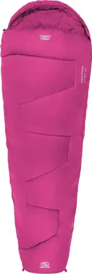 Image de Highlander Sac de couchage momie Sleepline 250 rose momie 5°C-Rosa