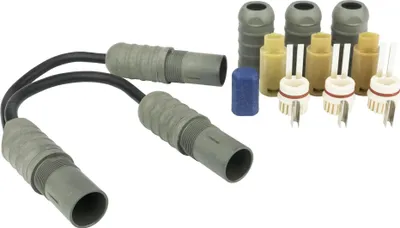 Immagine prodotto di Danfoss DEVIconnecto, distributore B-T-Y, terminale a T, 3 nastri, 1 terminale, 1 pz.
