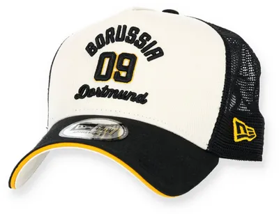 Produktbild von BVB Borussia Dortmund New Era Trucker Cap Explorer I black/white