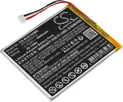 Image de TECHTEK Batterie compatible avec [Biocare] iE10 remplace PTC5576110