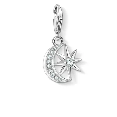 Immagine prodotto di Ciondolo a forma di stella e luna