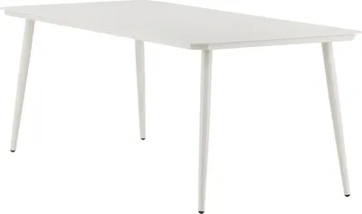 Produktbild von home24 Gartentisch - Beige - Aluminium - 90 x 75 x 200 cm