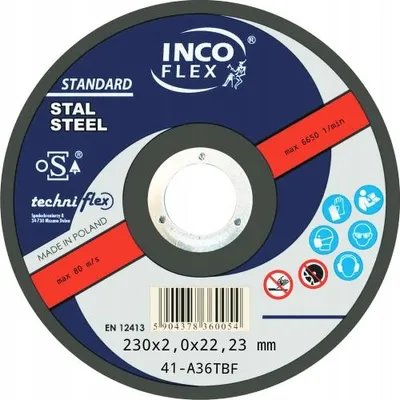 Obrázek produktu pro Řezný kotouč IncoFlex Standard 230mm na ocel (25 ks)