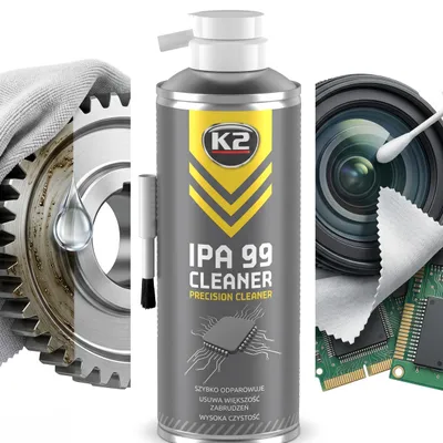 Produktbild von K2 Isopropylalkohol IPA 99 Reiniger für Optik und Elektronik 400 ml B504