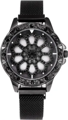 Immagine prodotto di Orologio Magnetico FL-5076 - Eleganza Nera per Donne KP5076