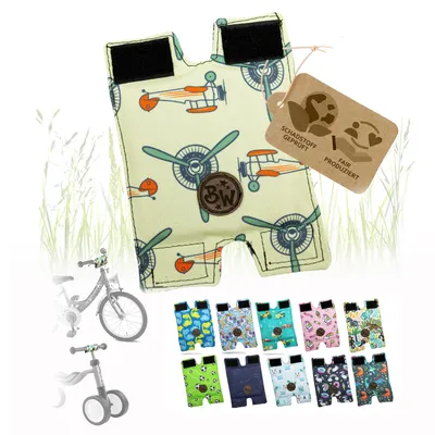 Produktbild von BambinIWelt Lenkerpolster, Lenkerschutz für Roller, Scooter, Fahrrad, Laufrad, Dreirad, für Puky Modelle, Modell 26 groß