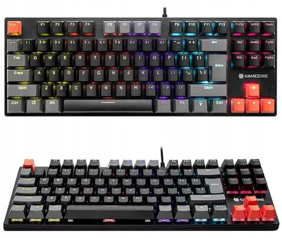 Produktbild von Gaming-Mechanik-Tastatur RGB E-Sport TKL Kabellos Tracer UR7J-2YX3 KLAWIATURA