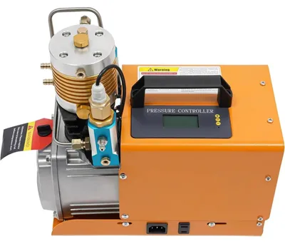 Zdjęcie produktu dla Sprężarka wysokociśnieniowa PCP – automatyczna pompka powietrza 1,8 kW – stacja do napełniania karabinów pneumatycznych 220 V – zasilanie elektryczne – wtyczka UE