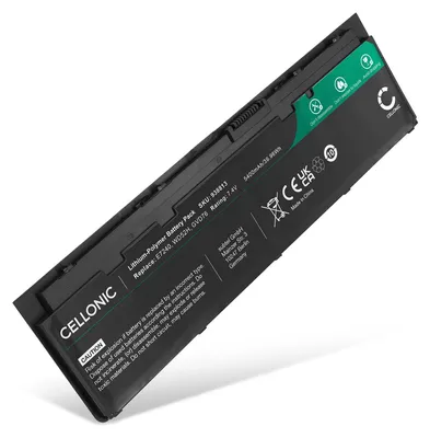 Produktbild von CELLONIC 1x Akku für Notebook Kompatibel mit Dell Latitude E7240, Latitude E7250, Latitude 12 E7250, WD52H - (5400mAh, 7.4V)