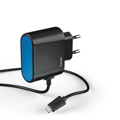 Produktbild von Hama 00173600, Drinnen, AC, 5 V, Schwarz, Blau