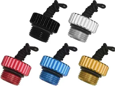 Immagine prodotto di Metalsub Tappo in alluminio per valvola Din Argento Argento Taglia unica