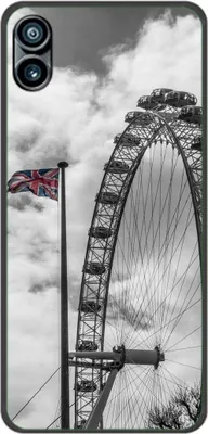 Produktbild von König Design Hülle kompatibel mit Nothing Phone 1 Kunststoff Soft Handyhülle - Handy Case London Riesenrad