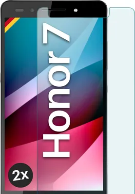 Produktbild von SCHUTZFOLIE FÜR HUAWEI HONOR 7 - ECHTGLAS, Stückzahl:2er Set