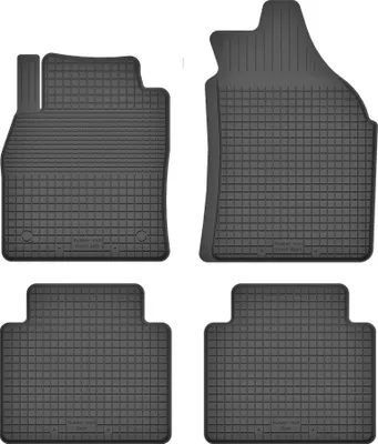 Image de Tapis de sol en caoutchouc, lot de 4, universels pour : Renault Zoe berline (2013-)