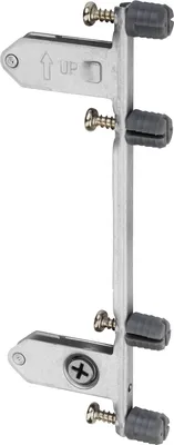 Produktbild von 1 Paar Fronthalter Dübelversion Frontbefestigung für Schubkastensystem SO-SLIM Höhe 167 und 199 mm
