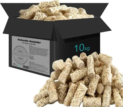 Produktbild von 10 kg Grillanzünder Holzwolle ca. 800 Stck