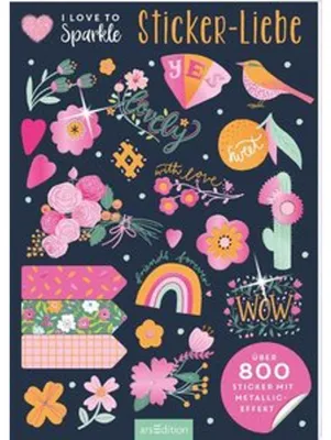 Produktbild von I Love to Sparkle - Sticker-Liebe