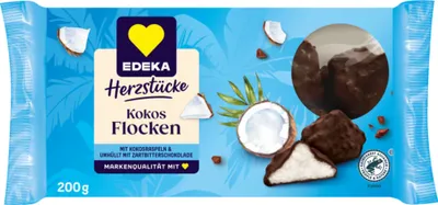 Produktbild von EDEKA Kokosflocken (200g Packung) + usy Block