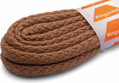 Produktbild von RINGELSPITZ - Kordel Schnürsenkel – Robust und Stilvoll für Jeden Tag - 75 cm, dunkelbeige