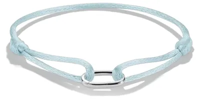 Image de THOMAS SABO CONNECT Bracelet textile bleu clair C1210-001-17-L24V
