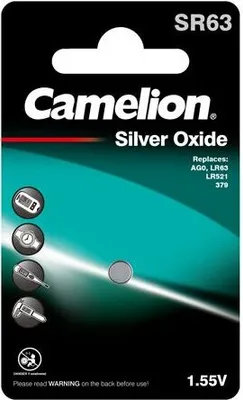 Produktbild von CAMELION Silber Oxid SR63W / G0 / 379 / BP1
