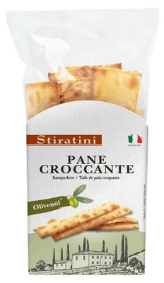 Produktbild von Snackline Knusperbrot Olivenöl - Pane Croccante 140g