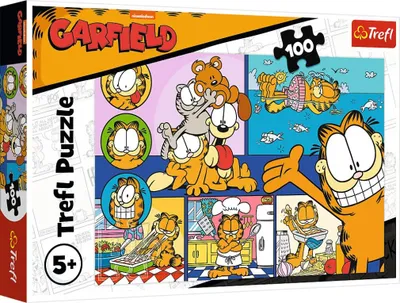 Obrázek produktu pro Trefl TREFL GARFIELD Puzzle, 100 pcs