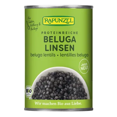 Obrázek produktu pro Čočka Beluga - 400g plechovka