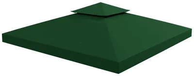 Produktbild von Ersatzdach für Metall-Gartenpavillon Partyzelt Pavillon Gartenzelt Dach 3x3