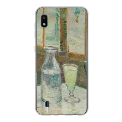 Produktbild von MuchoWow® Handyhülle Schutzhülle Hülle für Samsung Galaxy A10 Couchtisch mit Absinth - Vincent van Gogh Silikon Softcase Handy Hülle - Schutzhülle