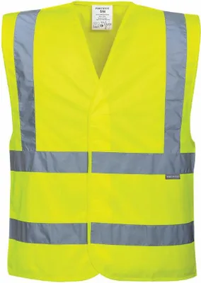 Immagine prodotto di Portwest C470 Gilet ad alta visibilità con doppio nastro riflettente Giallo Taglia S/M