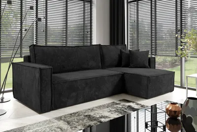 Produktbild von KEF Ecksofa Zenii – L-Form – 236x88x145 cm – Mit Schlaffunktion – Liegefläche 135x200 cm – Universell Rechtsseitig und Linksseitig - Poso 135