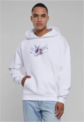 Produktbild von Herren Hoodie Mr. Tee Vive La Liberte Oversize, weiß - Größe S