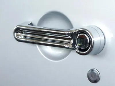 Obrázok produktu pre Kľučky dverí 5-dverové chrómové Kľučka dverí Jeep Wrangler JK 07-