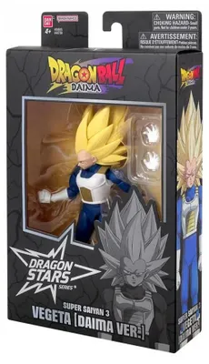 Produktbild von Bandai Dragon Stars Ss3 Vegeta Daima Figur Kinder One Size