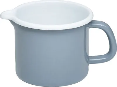 Produktbild von RIess Schnabeltopf ⌀10cm 3/4L Pure Grey Emaille