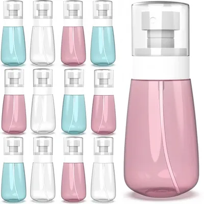 12er-Set Sprühflaschen 100 ml Feinsprühflasche nachfüllbar