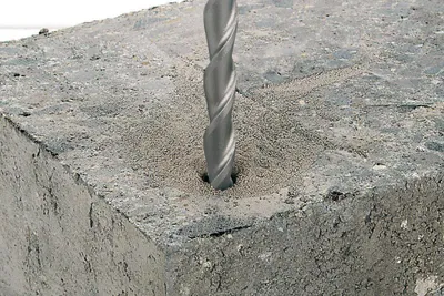 Produktbild von wolfcraft GmbH 1 Hammer-Schlagbohrer Professional, Bohrer, Hammer drill bit, 1 cm, 210 mm, Künstlicher Stein, Beton, Naturstein, 15 cm