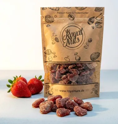 Produktbild von 500g Kandierte Erdbeeren