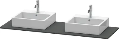 Produktbild von Duravit Duravit Konsole XSQUARE m 2 Auschnitten 16x1600x550mm grap ma