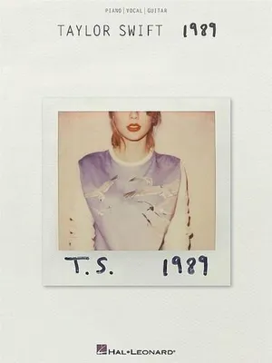 Obrázok produktu pre Taylor Swift - 1989 Songbook Piano Vocal and Guitar Chords Features Shake It Off Blank Space Bad Blood and More Hal Leonard Artist Sheet Music