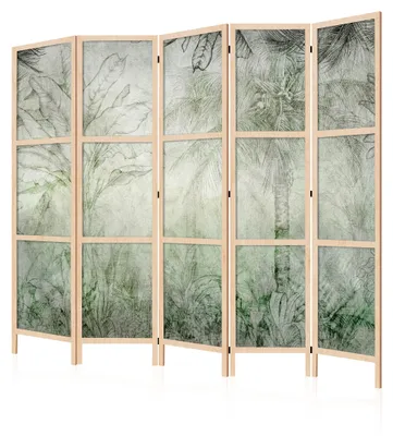 Zdjęcie produktu dla Parawan LUMASOUL jednostronny, parawan do wnętrz, motyw japoński, 225 x 172 cm
