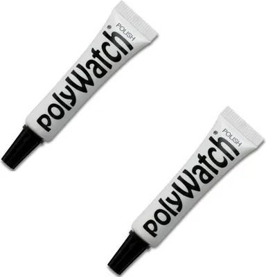 Produktbild von PolyWatch Kunststoff-Uhrenschleifpaste Pack von 2 Uhrenreparatur